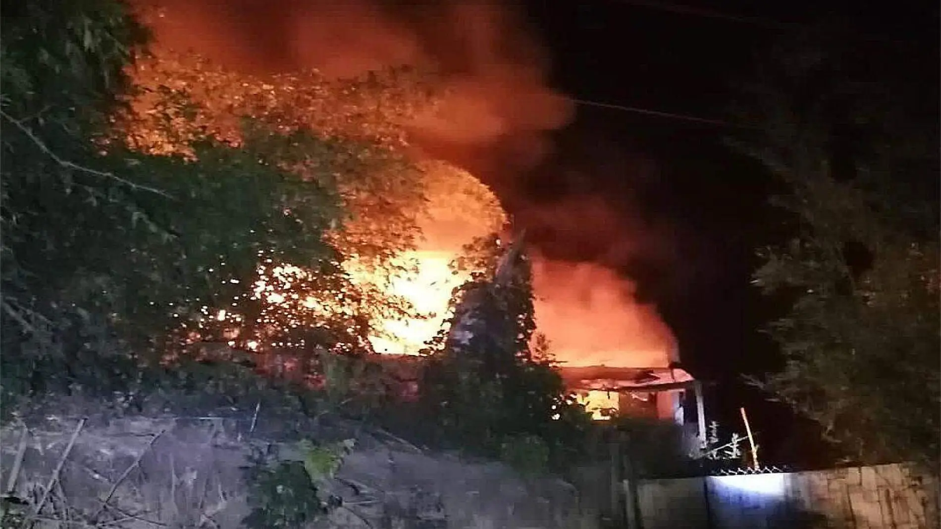 Incendio de vivienda